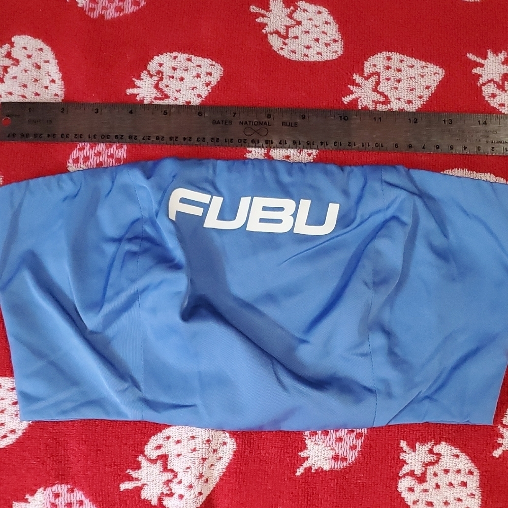 FUBU Blue Tube Top